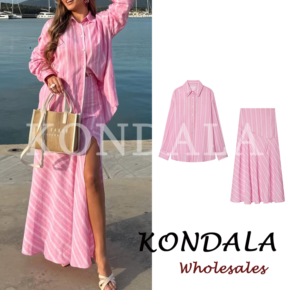 Fly Line - KONDALA Chic Fashion 2026 Women Pink