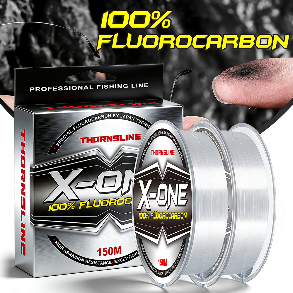 Copolymer Line - Thornsline 100% Fluorocarbon Fishing Line 50M