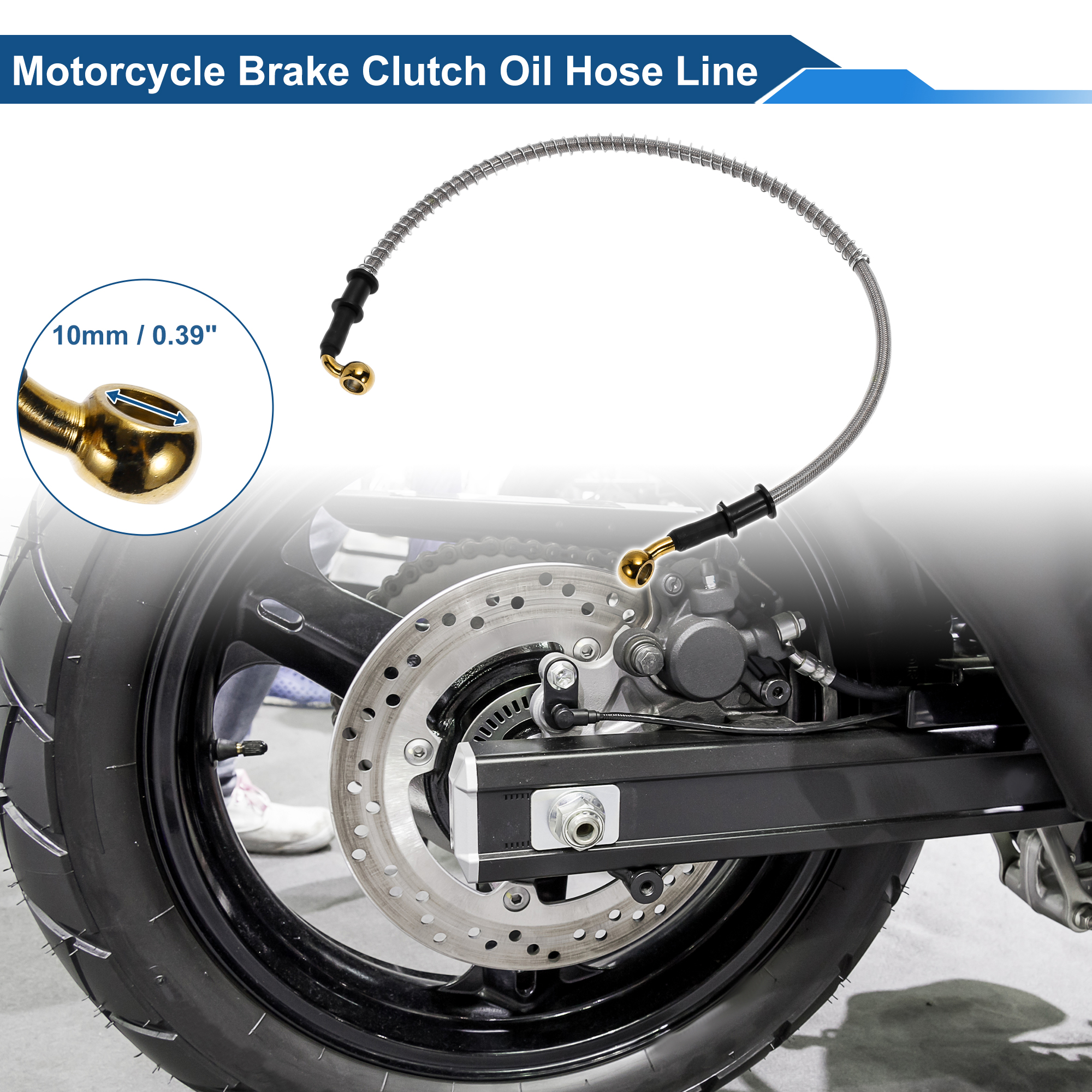 UXCELL 60cm Motorcycle Brake C - Braided Line 리뷰 및 가격
