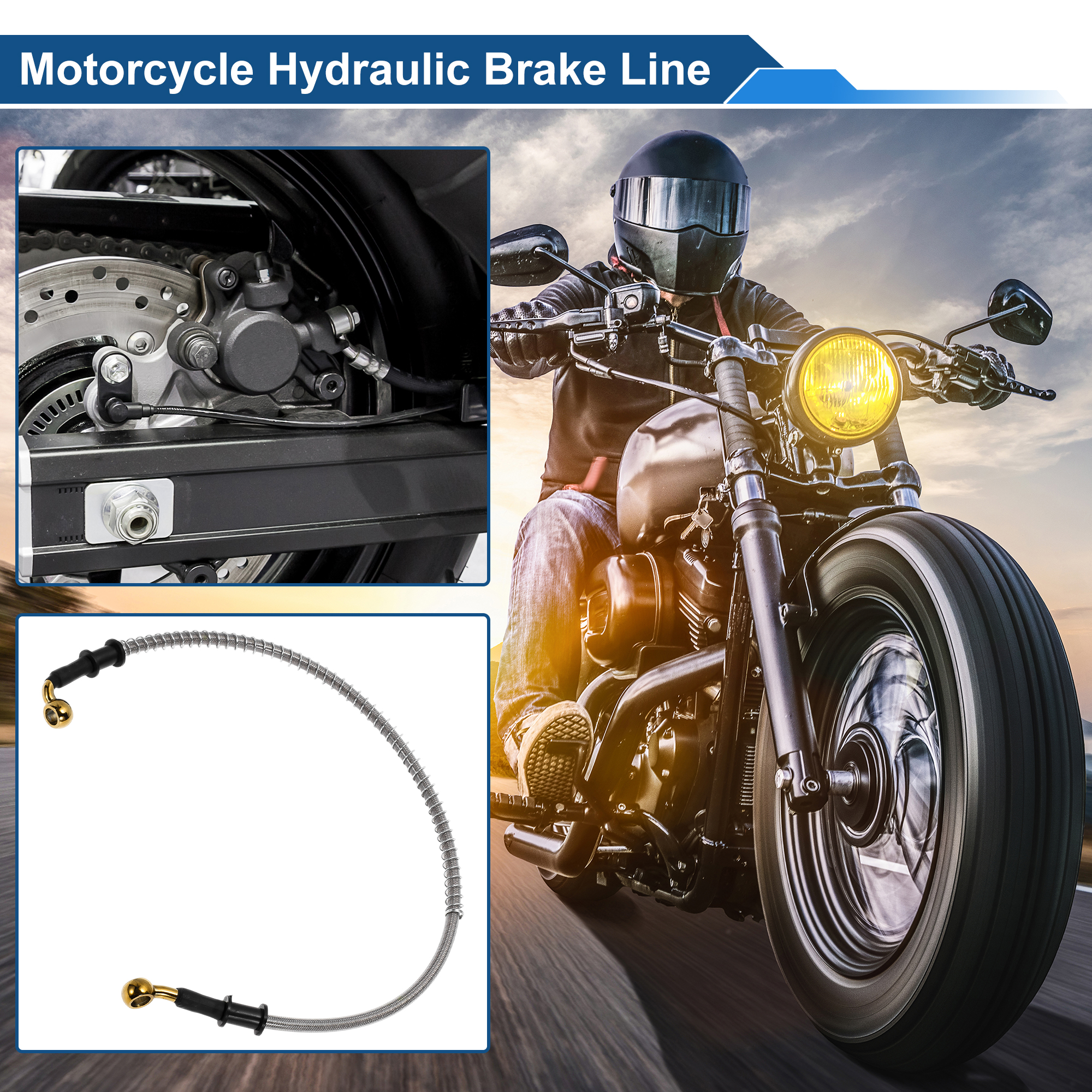 UXCELL 60cm Motorcycle Brake C - Braided Line 리뷰 및 가격