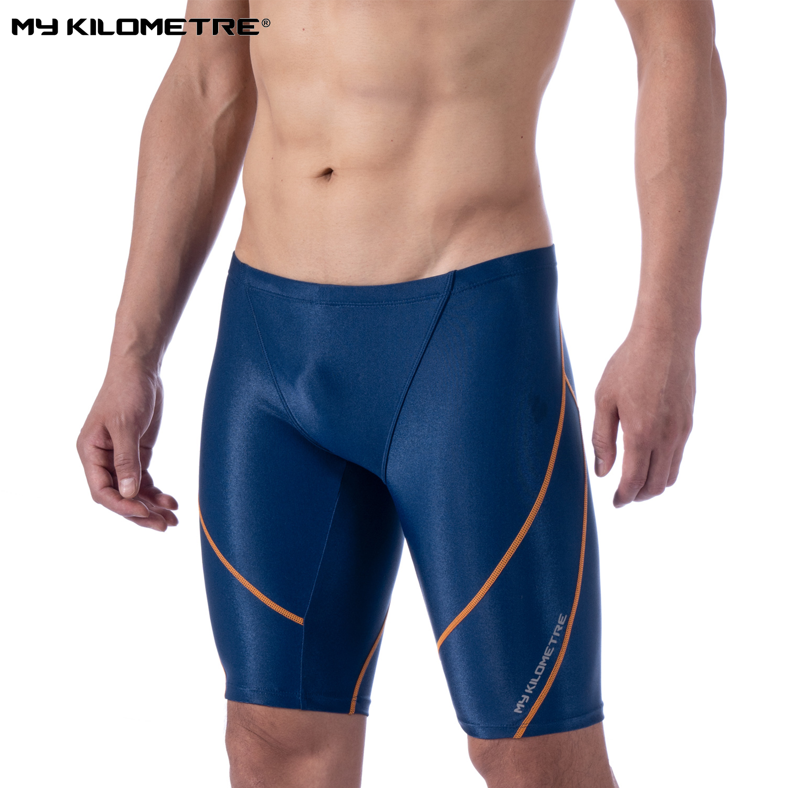 MY KILOMETRE Mens Swim Jammer  - Saltwater Line 리뷰 및 가격