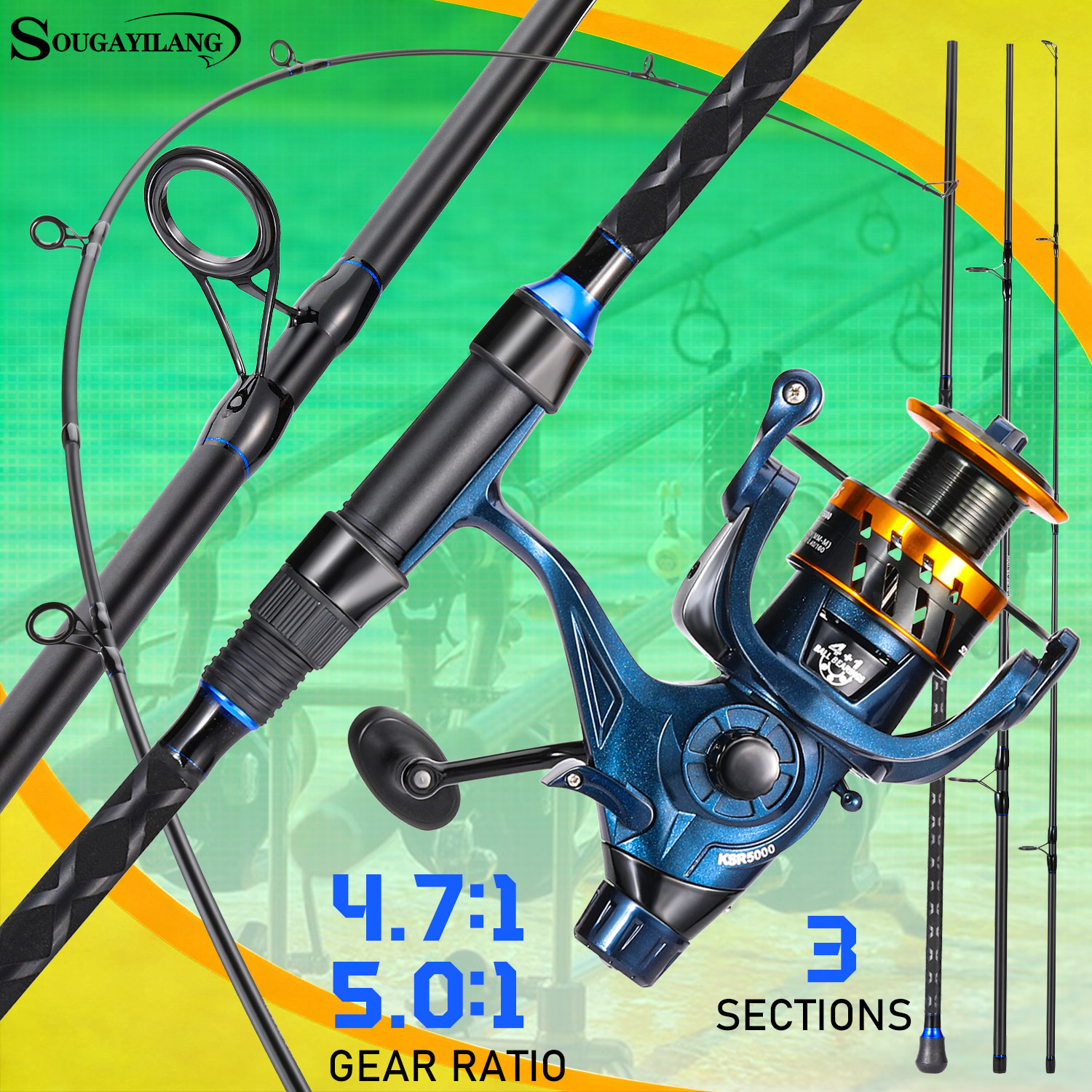 Sougayilang 3 Sections Surf Fi - Fishing Line Spooler 리뷰 및 가격