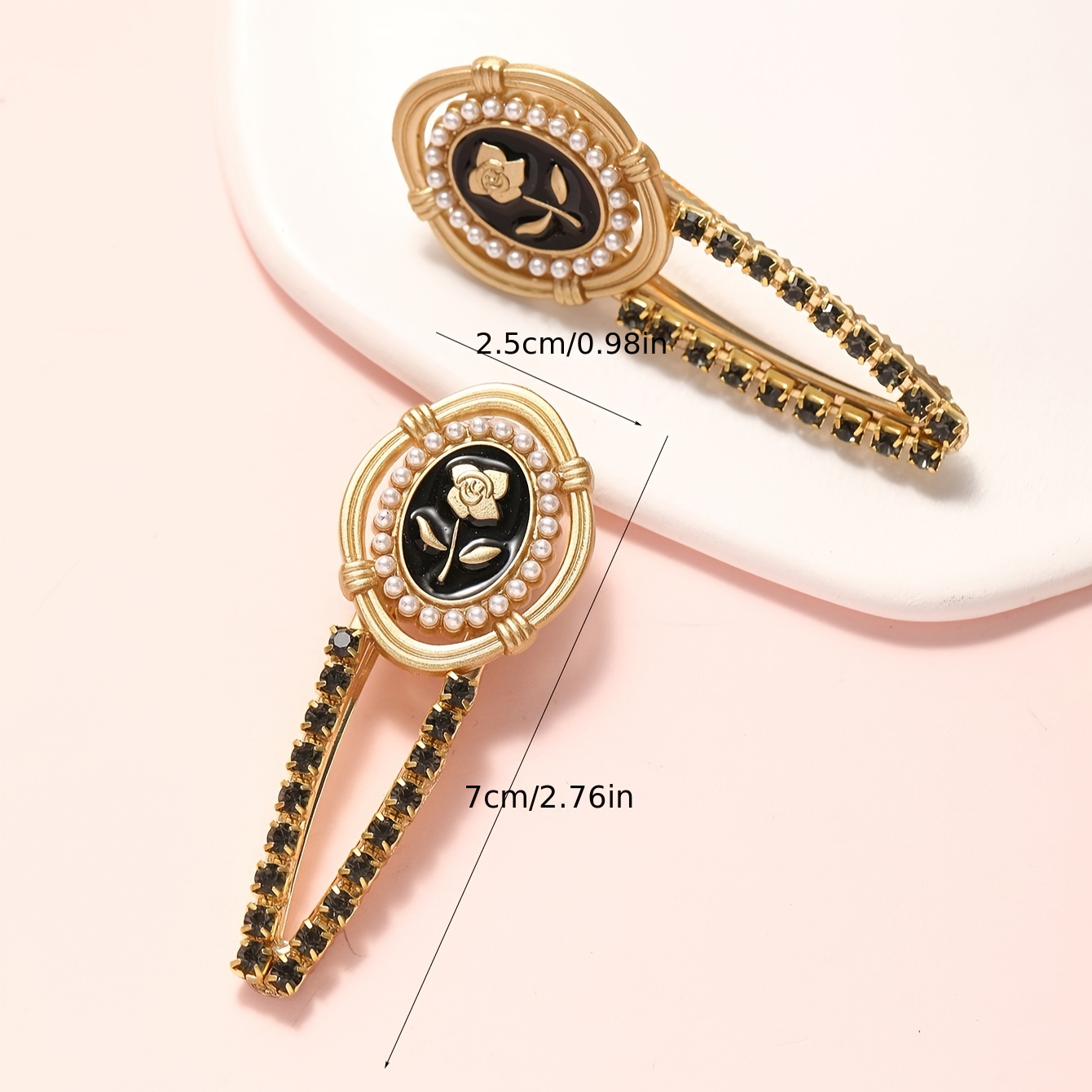 2pcs/ Set Hairpin Fashion Pers - Tippet Line 리뷰 및 가격