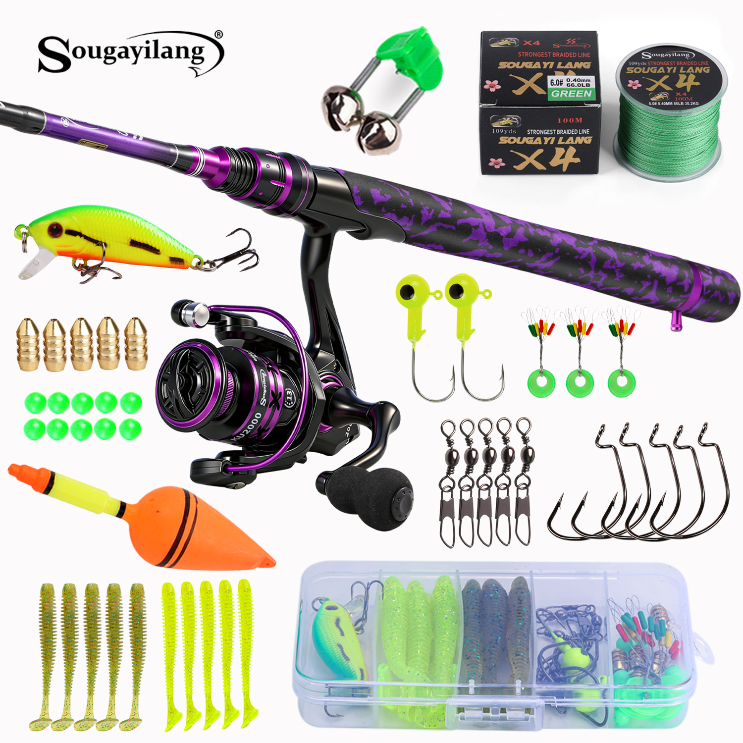 Sougayilang Spinning Fishing R - Freshwater Line 리뷰 및 가격