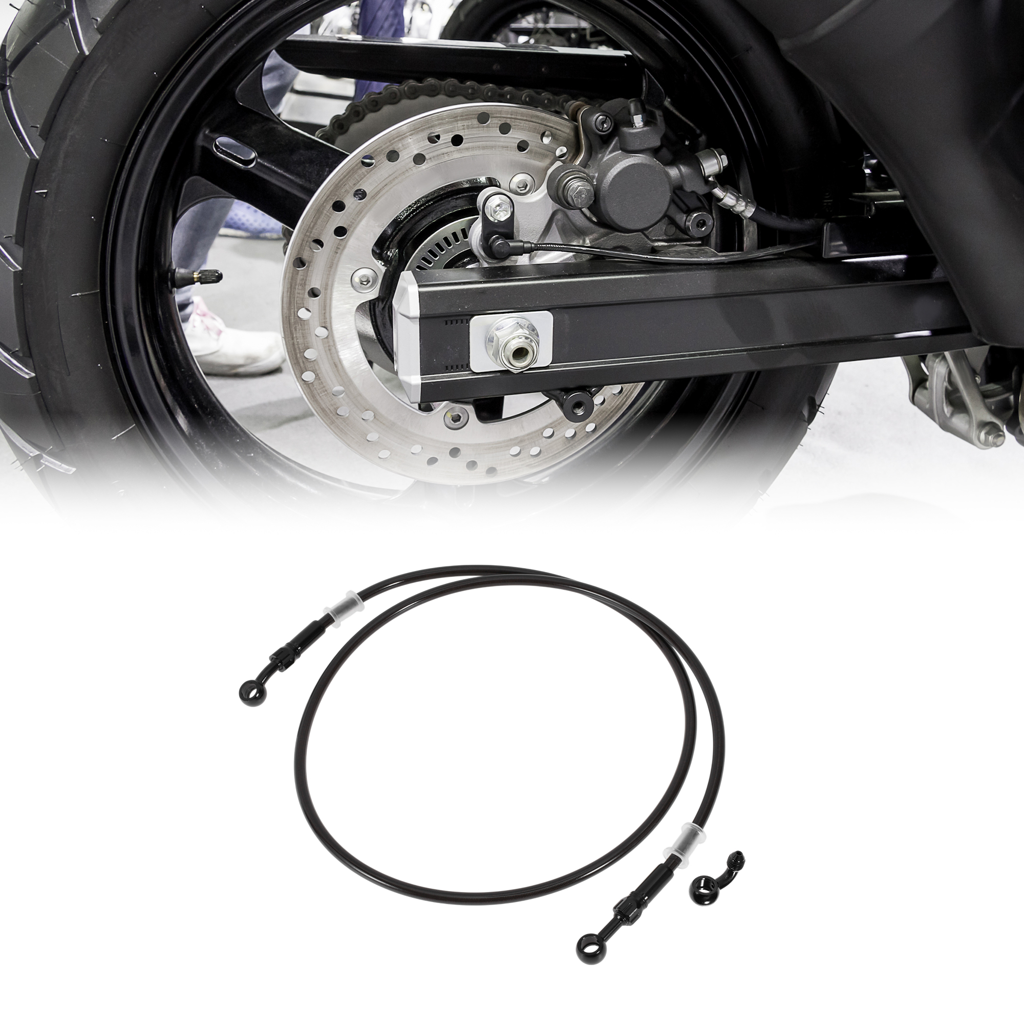 UXCELL 130cm Motorcycle Brake  - Braided Line 리뷰 및 가격