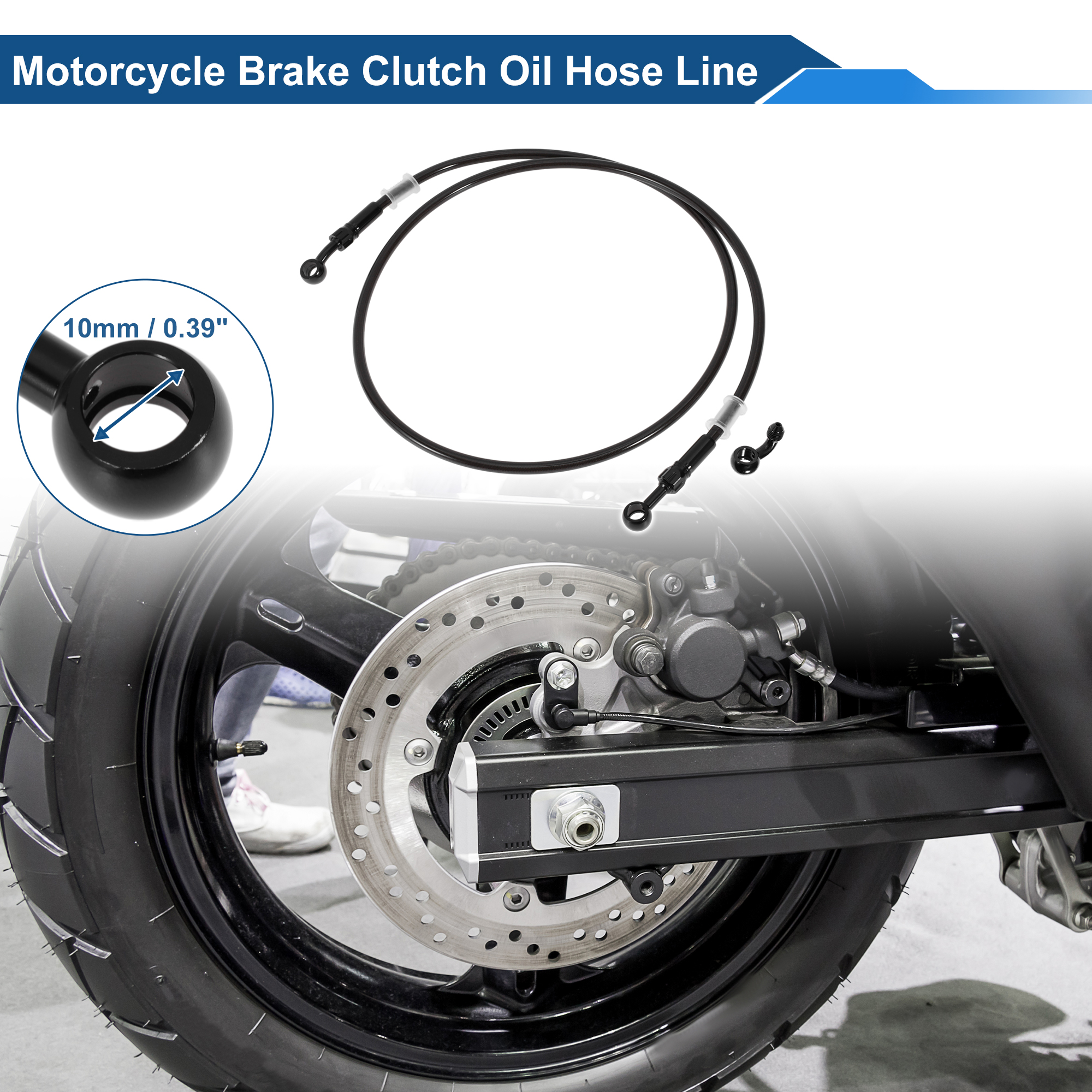 UXCELL 130cm Motorcycle Brake  - Braided Line 리뷰 및 가격