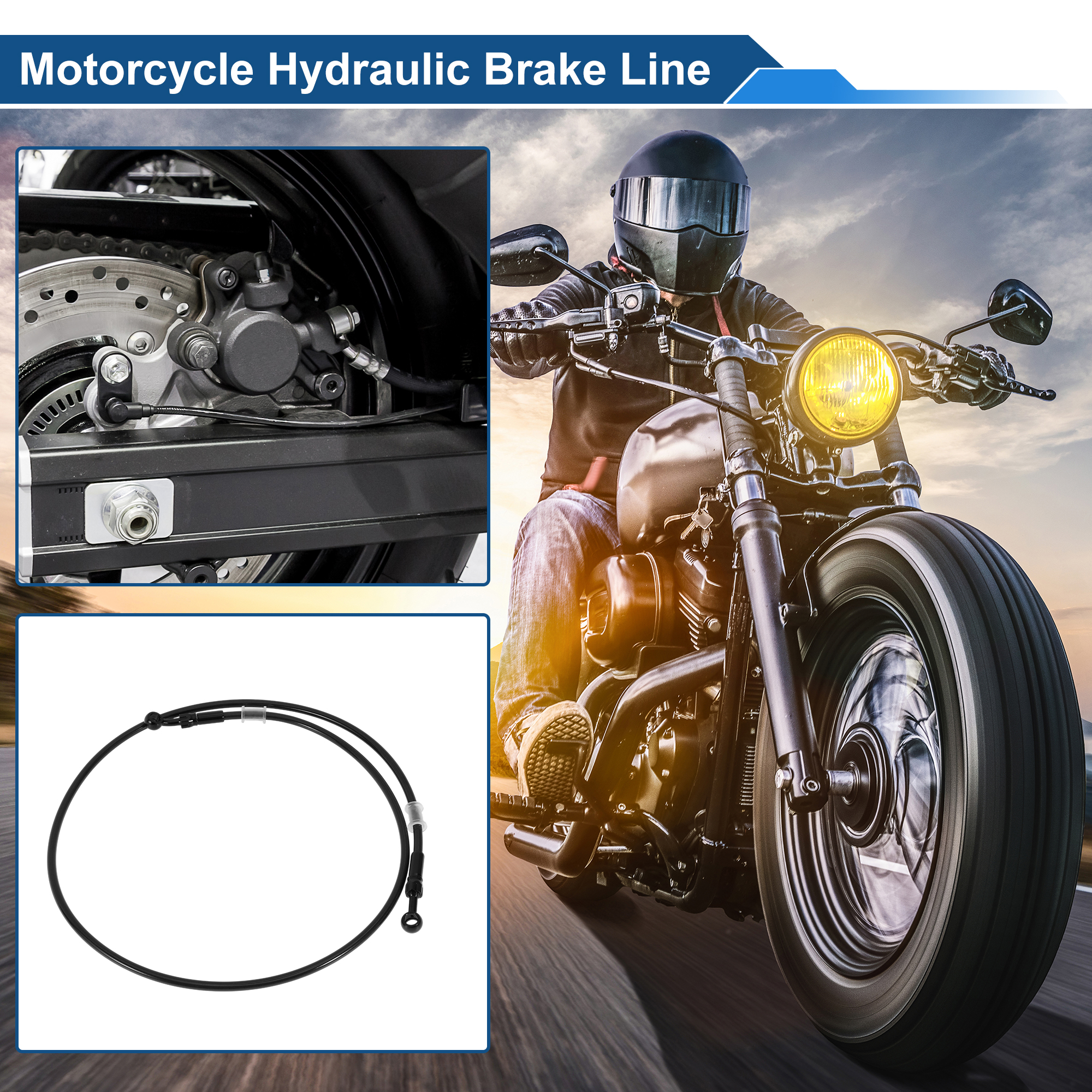 UXCELL 130cm Motorcycle Brake  - Braided Line 리뷰 및 가격