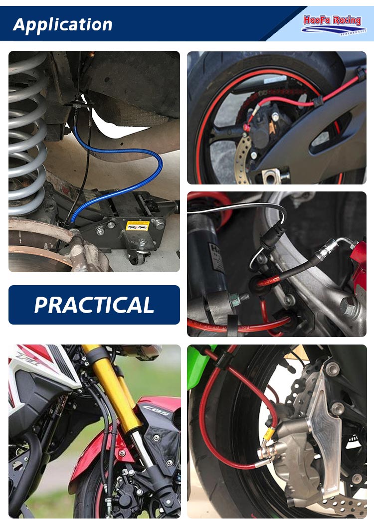 AN3 Motorcycle PTFE Brake Line - Braided Line 리뷰 및 가격