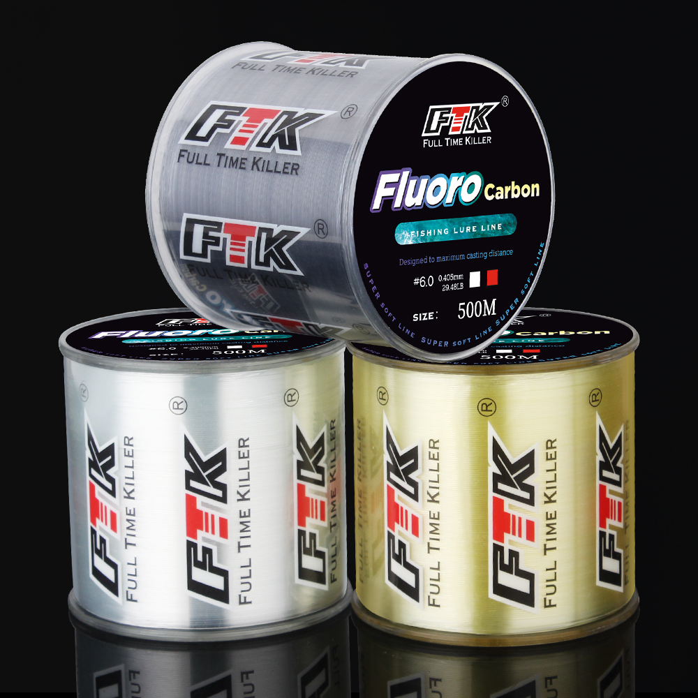 FTK Fishing Line 300M / 500M C - Fluorocarbon Line 리뷰 및 가격