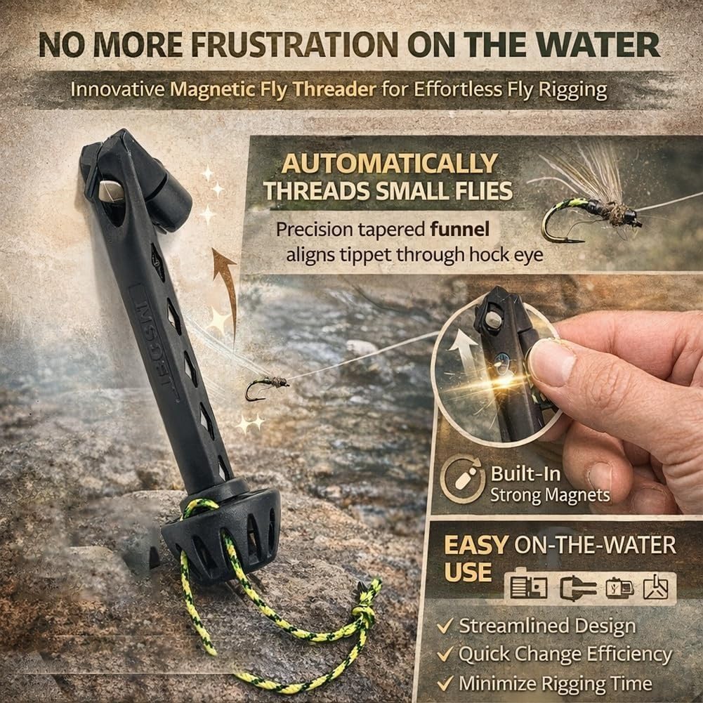Portable Magnetic Fly Threader - Monofilament Line 리뷰 및 가격