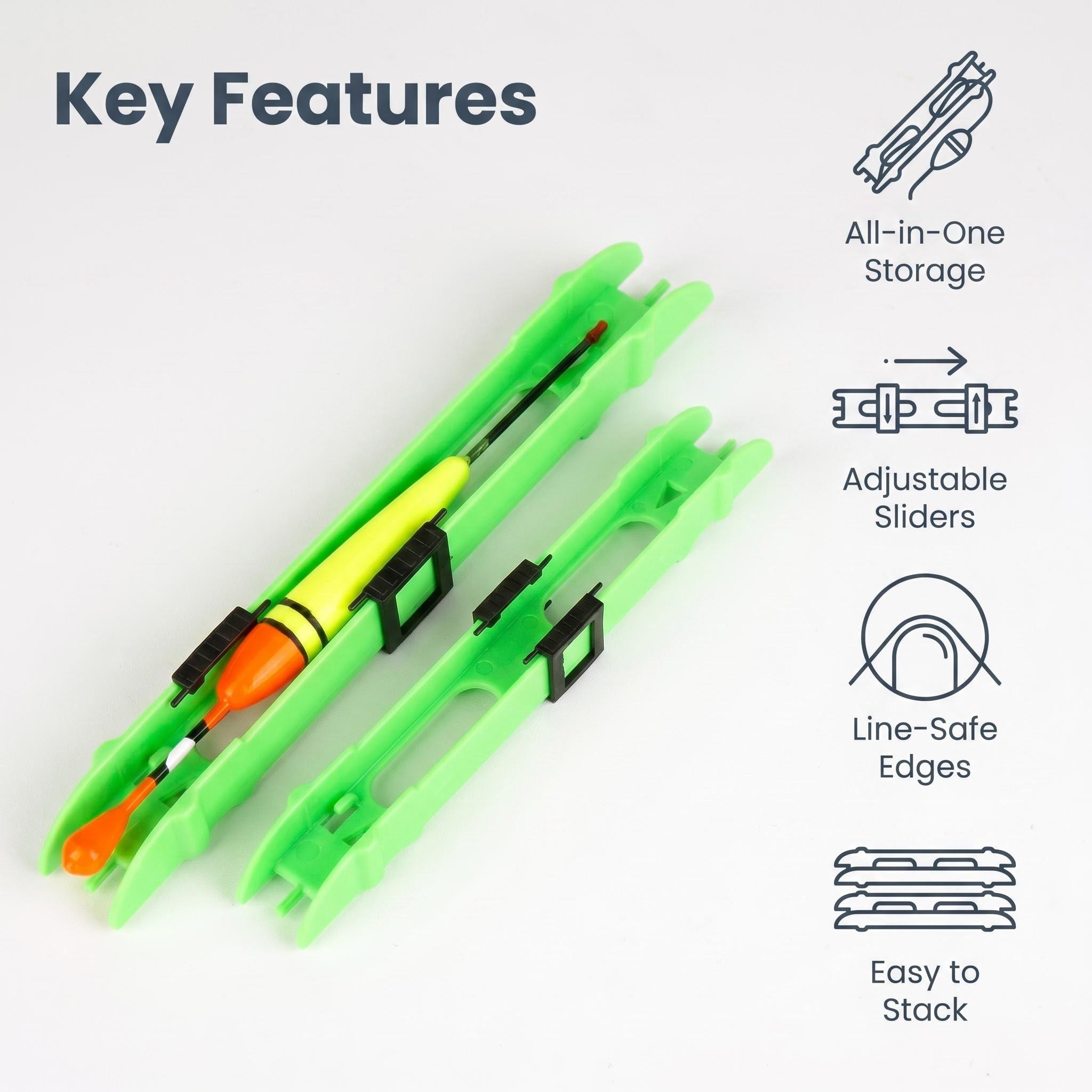 HIRISI 10Pcs Double Slider Fis - Fishing Line Dispenser 리뷰 및 가격