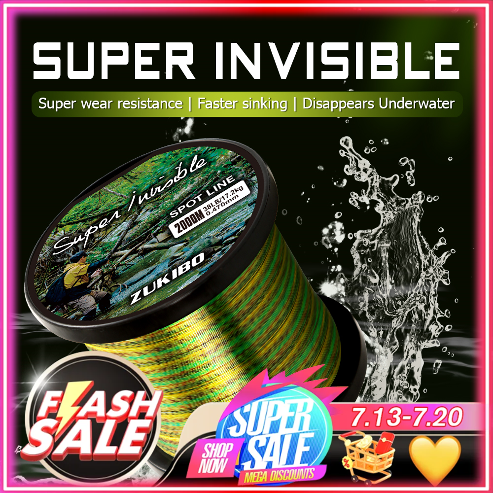 ZUKIBO 1000m 500m 200m Invisib - Ice Fishing Line 리뷰 및 가격