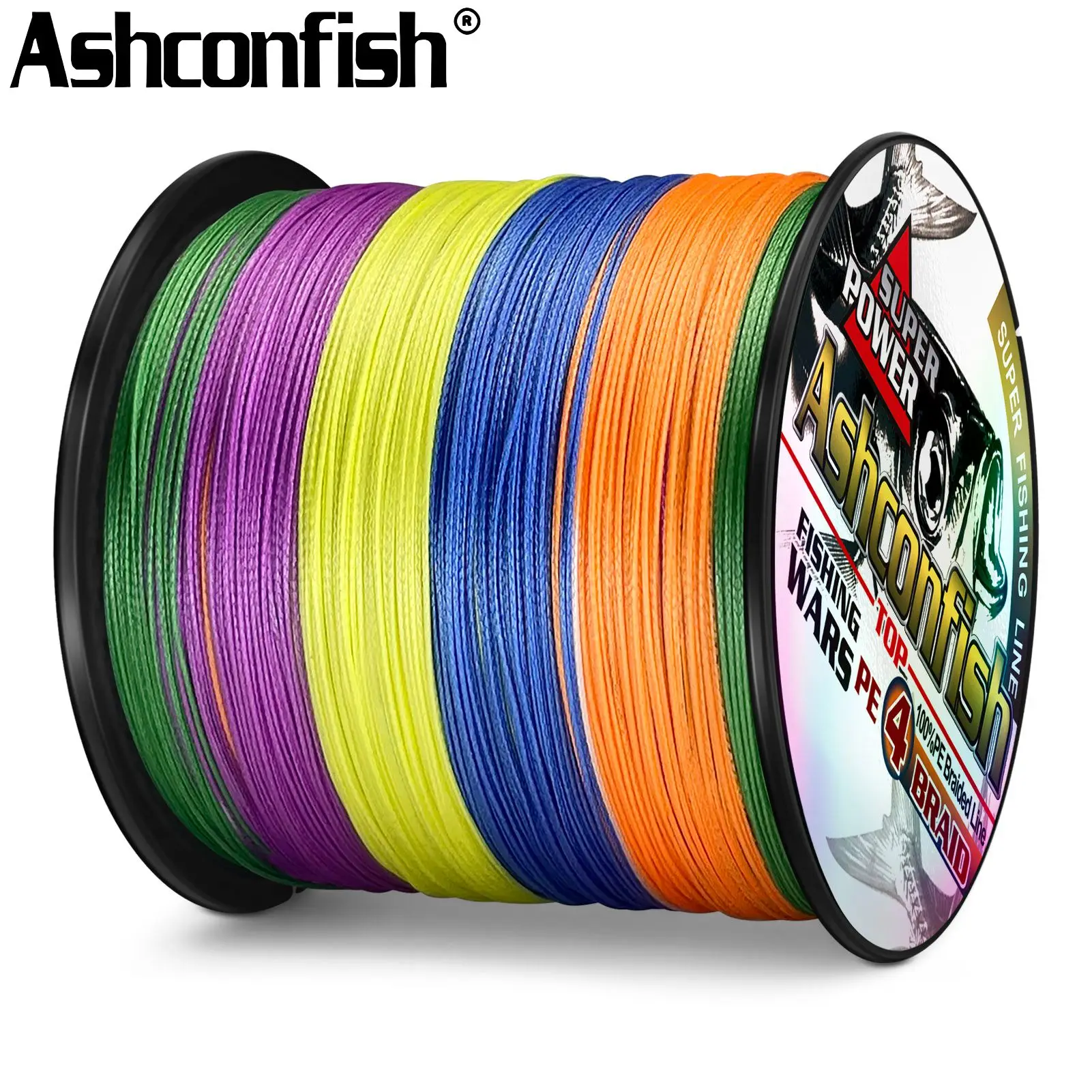 Ashconfish 500M Multicolour PE - Ice Fishing Line 리뷰 및 가격