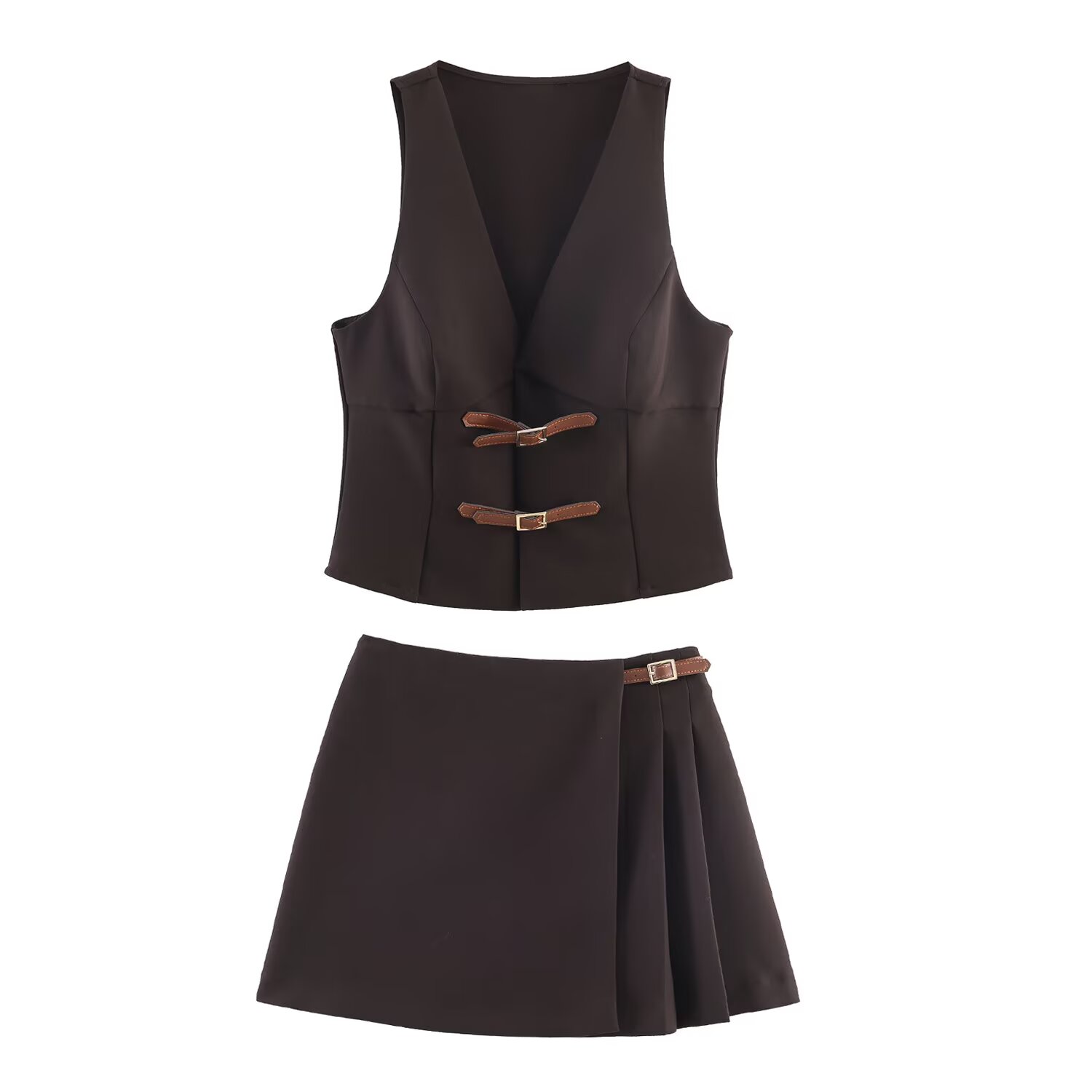 Women Short Skirt Sets Spring  - Fly Line 리뷰 및 가격