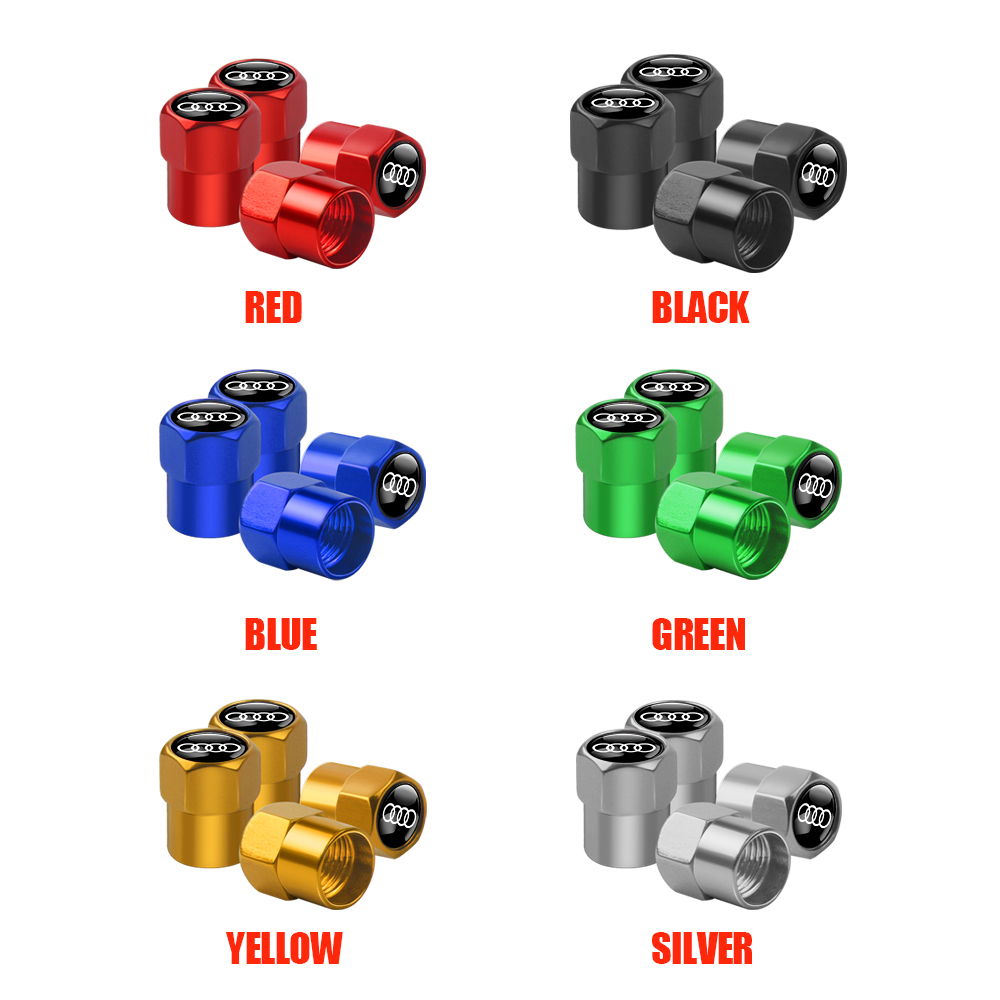 4pcs Metal Car Wheel Tire Valv - Tippet Line 리뷰 및 가격