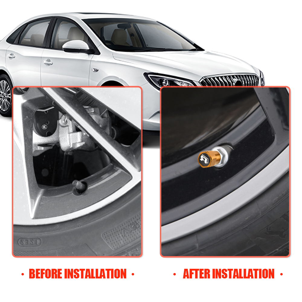 4pcs Metal Car Wheel Tire Valv - Tippet Line 리뷰 및 가격