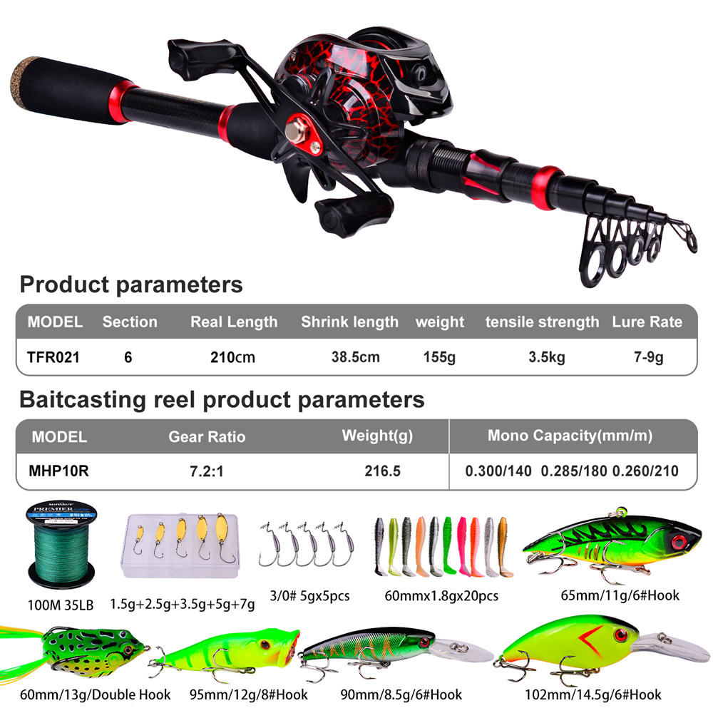 Carbon Fiber Long Casting Bait - Freshwater Line 리뷰 및 가격