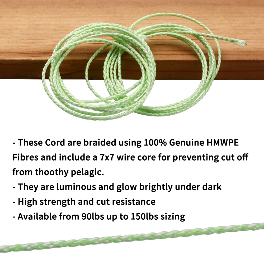 Ellll 90/120/150LB Luminous PE - Ice Fishing Line 리뷰 및 가격