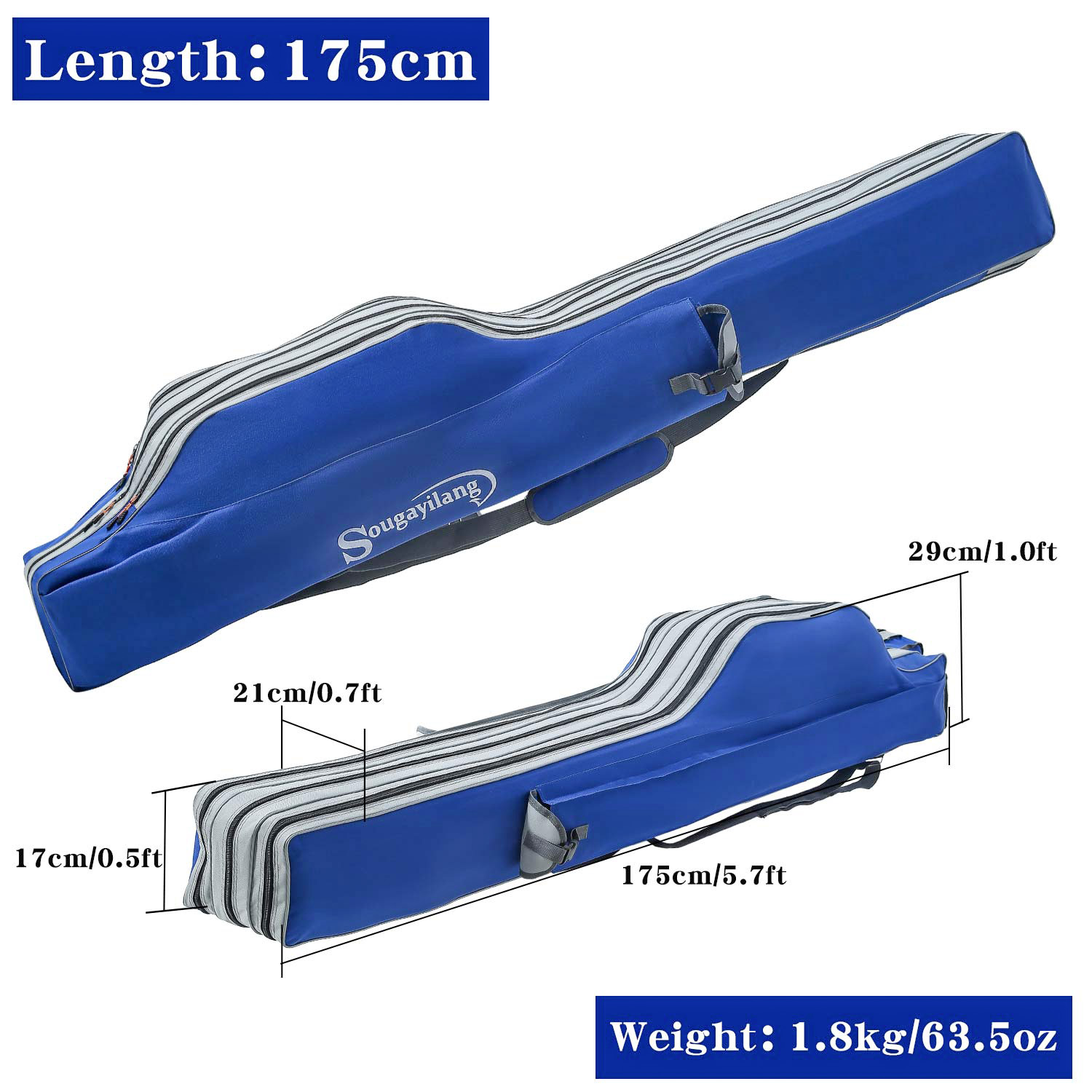 Sougayilang Fishing Rod Bag 3  - Fishing Line Box 리뷰 및 가격