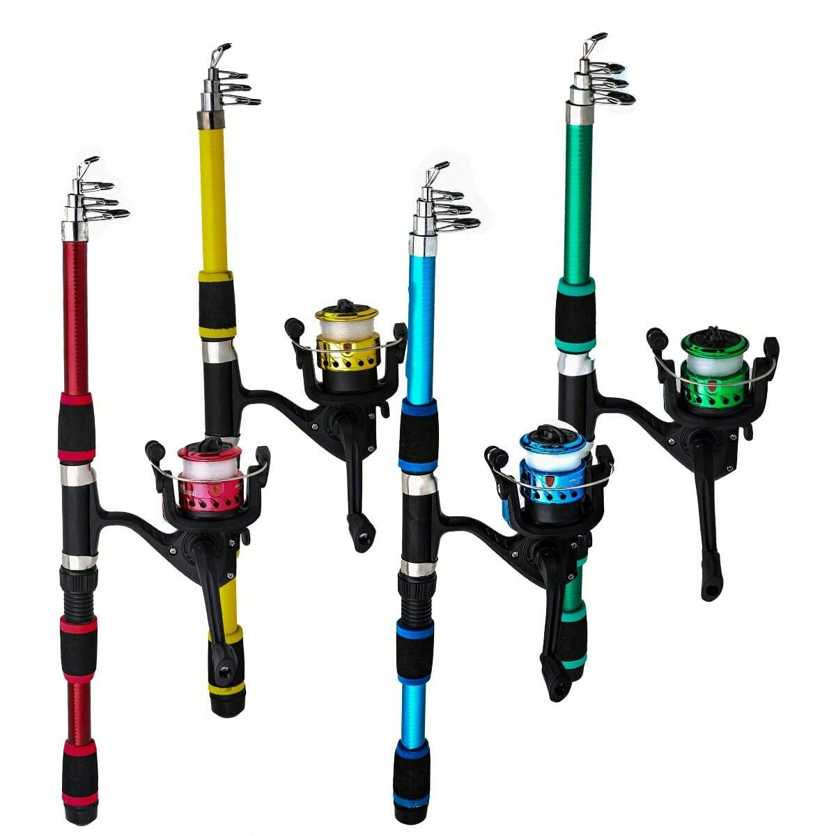 Fishing Pole Set Full Kits Wit - Fishing Line Spooler 리뷰 및 가격