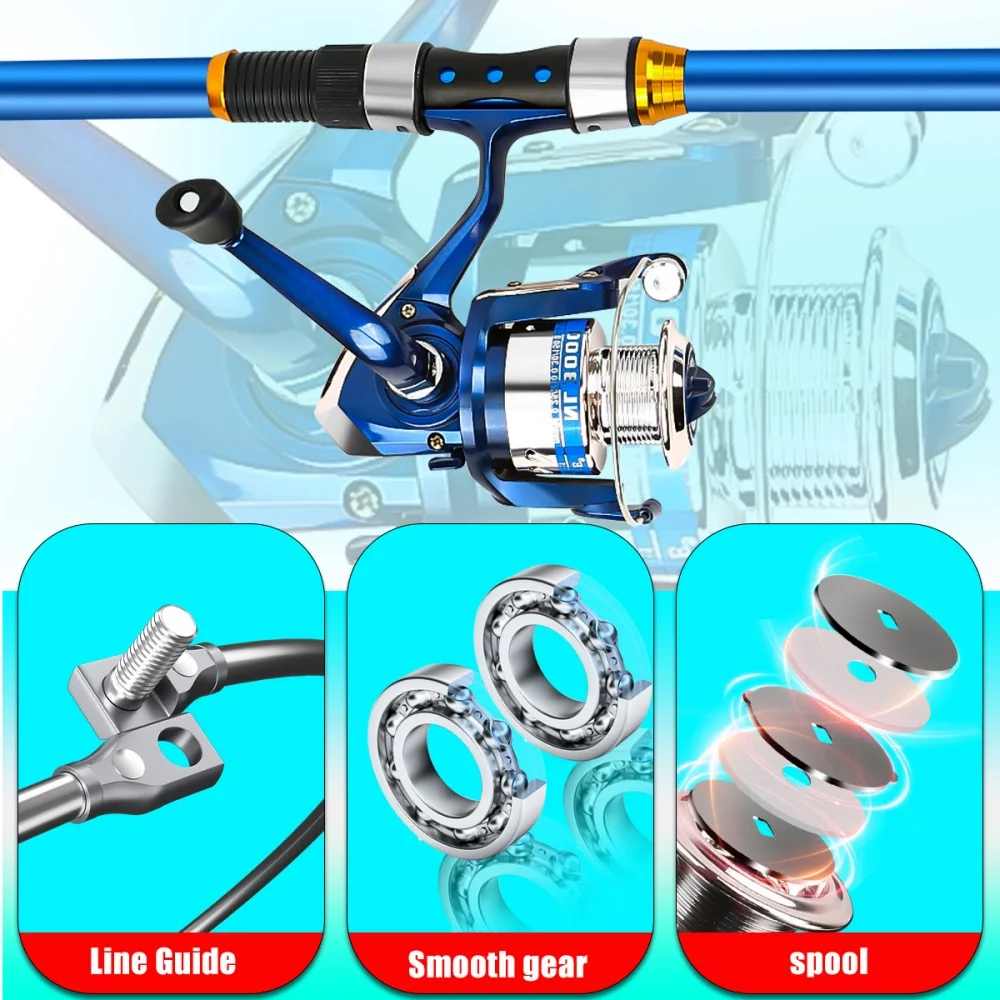 2.1-3.6M Telescopic Glass Fibe - Saltwater Line 리뷰 및 가격