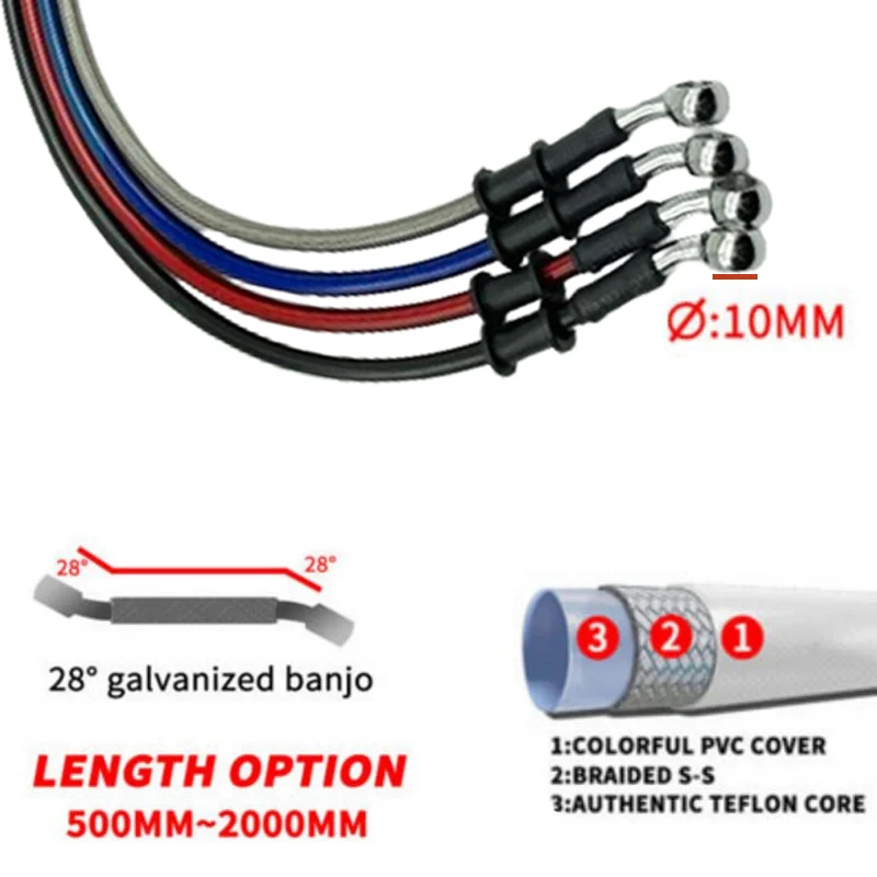 2X 30cm-220cm 28° Motorcycle H - Braided Line 리뷰 및 가격