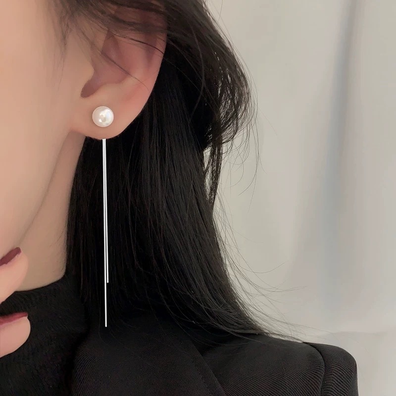 F.I.N.S 925 Silver Earrings Fo - Freshwater Line 리뷰 및 가격