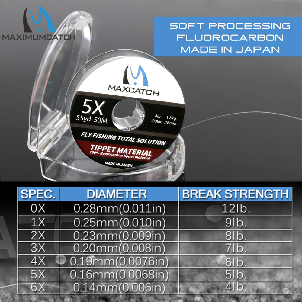 Maximumcatch 100% Pure Fluoroc - Fluorocarbon Line 리뷰 및 가격