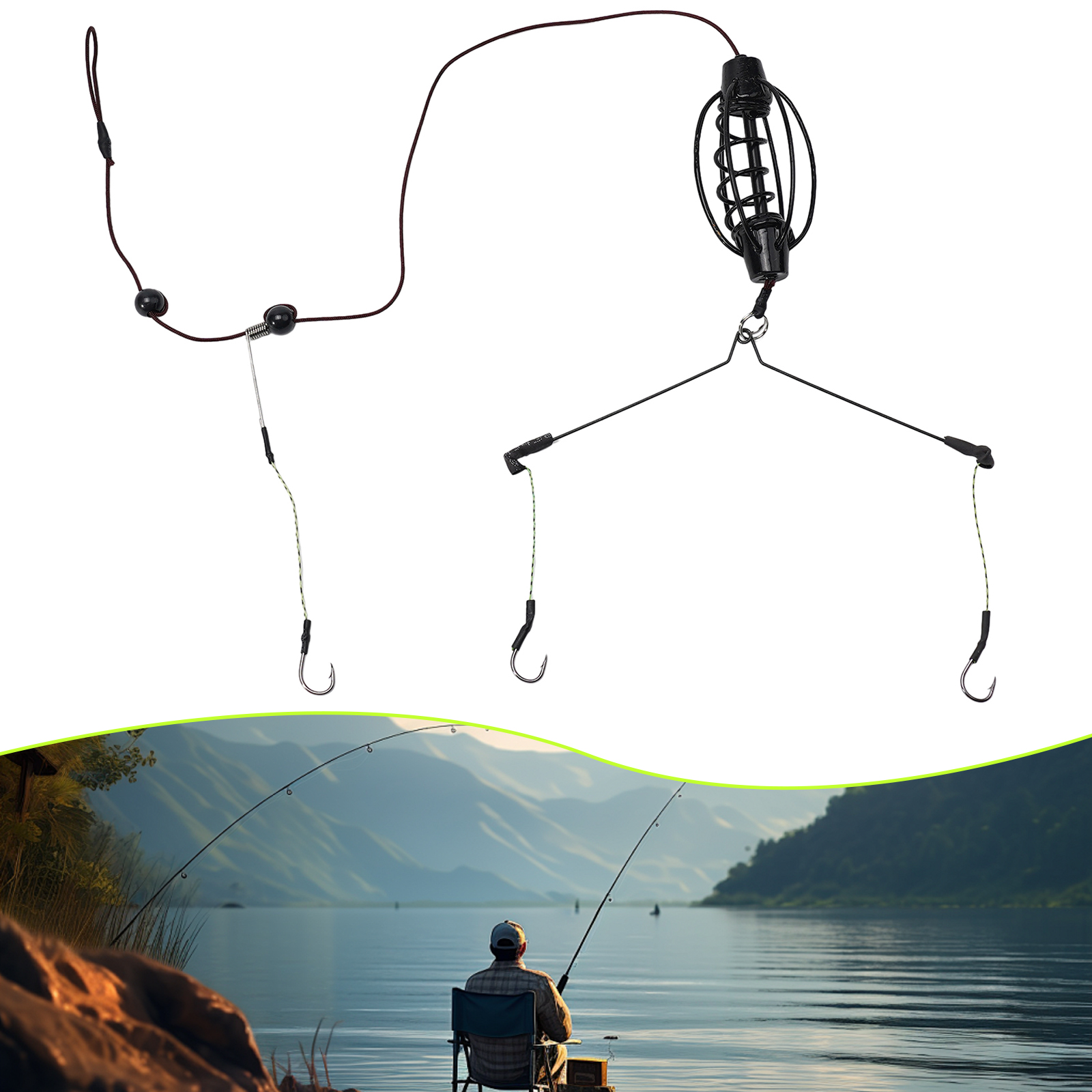 1PCS Carp Fishing Feeder Europ - Monofilament Line 리뷰 및 가격